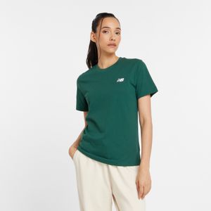Remera New Balance Mujer Jersey Small Logo T-Shirt Verde