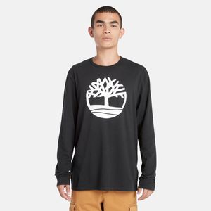 Remera Timberland Hombre Tree Logo Tee Negro