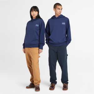 Sudadera Timberland Unisex Textured Loopback Azul