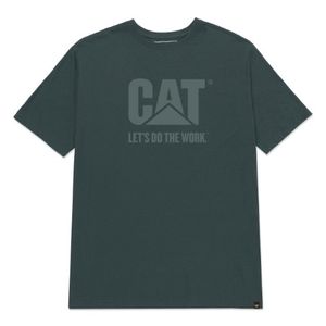 Remera Cat Hombre DO THE WORK GRAPHIC TEE Verde