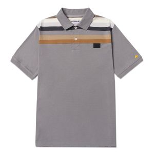 Polo Cat Hombre Cat Logo Jersey Polo Multicolor