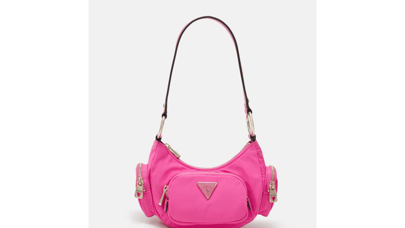 Cartera Guess Mujer Eco Gemma Shoulder Bag Fucsia My Shuzz