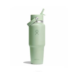 Termo Hydro Flask Unisex 32 OZ WIDE FLEX STRAW TRAVEL B Verde