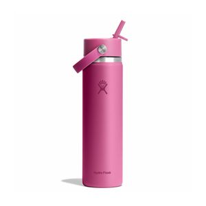 Termo Hydro Flask Unisex 24 OZ WIDE FLEX STRAW CAP REE Bordó