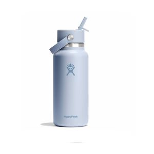 Termo Hydro Flask Unisex 32 OZ WIDE FLEX STRAW CAP SUR Celeste