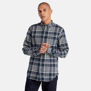 Camisa Timberland Hombre Heavy Flannel Negro