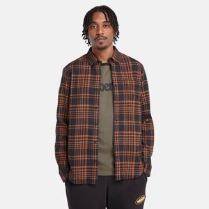 Camisa Timberland Hombre Heavy Flannel Marron