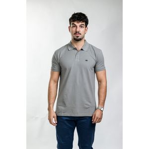 Polo Double O Hombre Polo Regular Gris