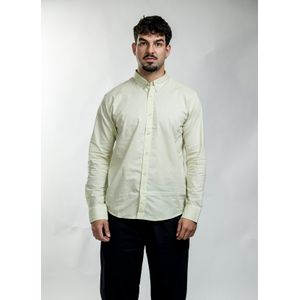 Camisa Double O Hombre Camisa ML Basica  Beige