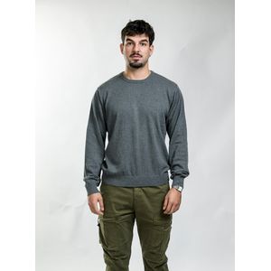 Suéter Double O Hombre Sueter DBO Cuello redondo Gris