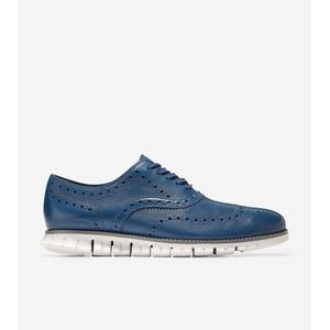 Zapateni Cole Haan Hombre ZERØGRAND Wingtip Oxfords Azul