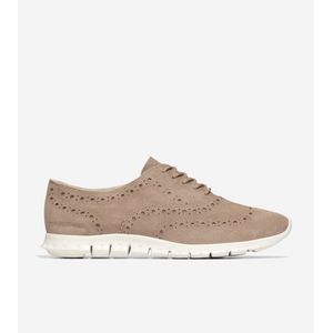 Zapateni Cole Haan Mujer ZERØGRAND Wingtip Oxfords Beige