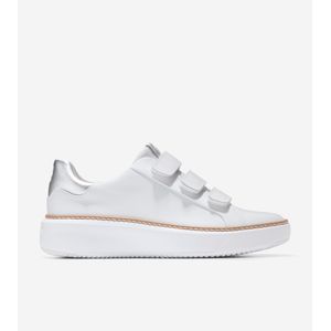 Zapateni Cole Haan Mujer GrandPrø Topspin Triple Strap Sneakers Blanco