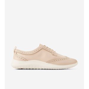 Zapateni Cole Haan Mujer ZERØGRAND Meritt WIngtip Oxfords Beige