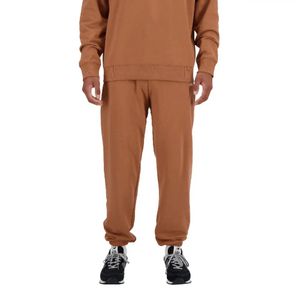 Pantalon New Balance Hombre NB French Terry Jogger Marron