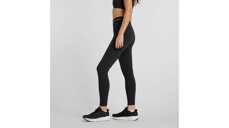 Calza New Balance Mujer NB Sleek High Rise Sport Legging 25 Negro
