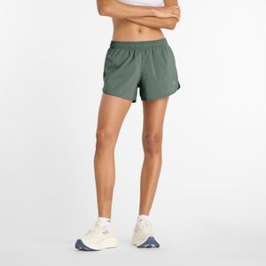Short New Balance Mujer Sport Essentials Short 3 Verde