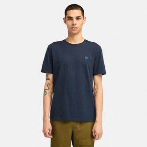 Remera Timberland Hombre Chest Logo Azul Marino