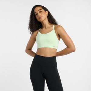 Top New Balance Mujer Nb Essential Yoga Bra Verde