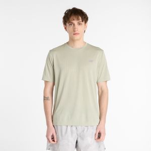 Remera New Balance Hombre Athletics T-Shirt Verde