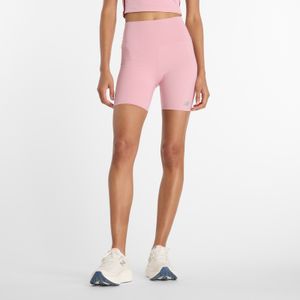 Ciclista New Balance Mujer Nb Harmony High Rise Short 6 Rosa