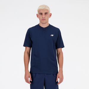 Remera New Balance Hombre Tournament Top Azul Marino