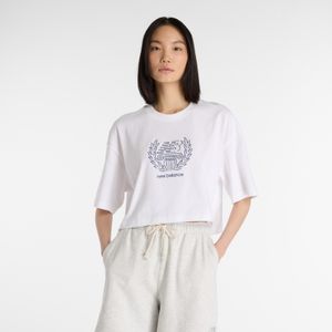Remera New Balance Mujer Nb X Debut Sculpture Tshirt Blanco