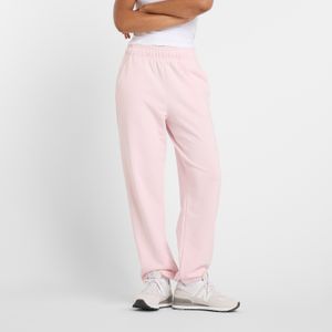 Pantalon New Balance Mujer Nb French Terry Jogger Rosa
