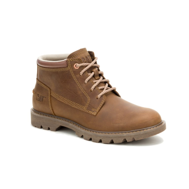 Bota Cat Mujer Colorado W'S Mid Marron - Cat Lifestyle Paraguay ...