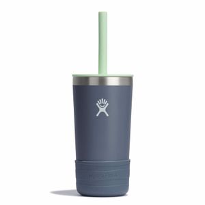 Termo Hydro Flask Unisex KIDS 12 OZ TUMBLER WITH STRAW Gris