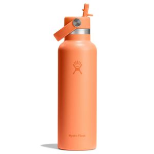 Termo Hydro Flask Unisex 21 OZ STANDARD FLEX STRAW CAP Naranja