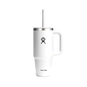 Termo Hydro Flask Unisex 24 OZ TRAVEL TUMBLER WHITE Blanco