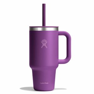 Termo Hydro Flask Unisex 32 OZ TRAVEL TUMBLER BEACHPLUM Purpura