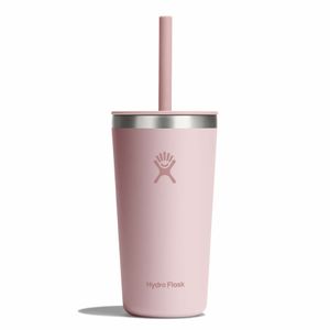Vaso Hydro Flask Unisex 20 OZ ALL AROUND TUMBLER STRAW Rosa