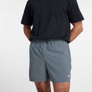 Short New Balance Hombre New Balance Short 5 Inch Brief Gris