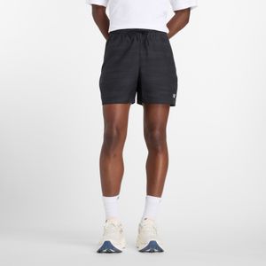 Short New Balance Hombre Essentials Printed Short 5 Negro