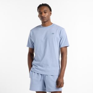 Remera New Balance Hombre Athletics Cotton T-Shirt Azul