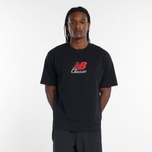 Remera New Balance Hombre Hoops Classic Graphic T-Shirt Negro