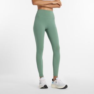 Calza New Balance Mujer Nb Sleek High Rise Legging 27 Verde