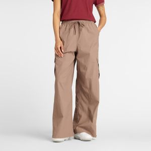 Pantalon New Balance Mujer Woven Cargo Pant Marron