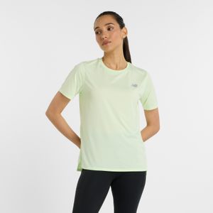 Remera New Balance Mujer Sport Essentials Tshirt Verde