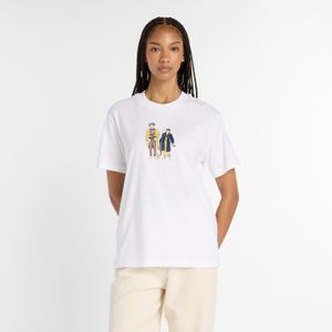 Remera New Balance Mujer Athletics Never Age T-Shirt Blanco