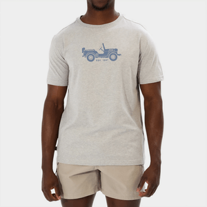 Remera Jeep Hombre Gris