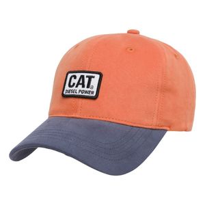 Kepi Cat Hombre 6 PANEL UNSTRUCTURED CAT PATCH Naranja