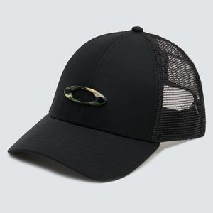 Kepi Oakley UNISEX TRUCKER ELLIPSE HAT Negro
