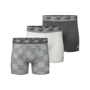 Ropa interior New Balance Hombre Premium Boxer Brief 3Pack MULTICOLOR