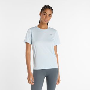 Remera New Balance Mujer Sport Essentials T-Shirt Celeste