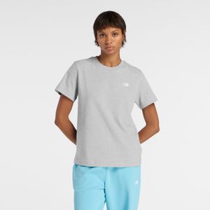 Remera New Balance Mujer Sport Essentials Jersey Tshirt Gris