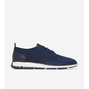 Zapatenis Cole Haan Mujer Women's 4.ZERØGRAND Oxford Azul