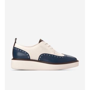 Zapatenis Cole Haan Mujer ORIGINALGRAND PLATFORM Azul Marino